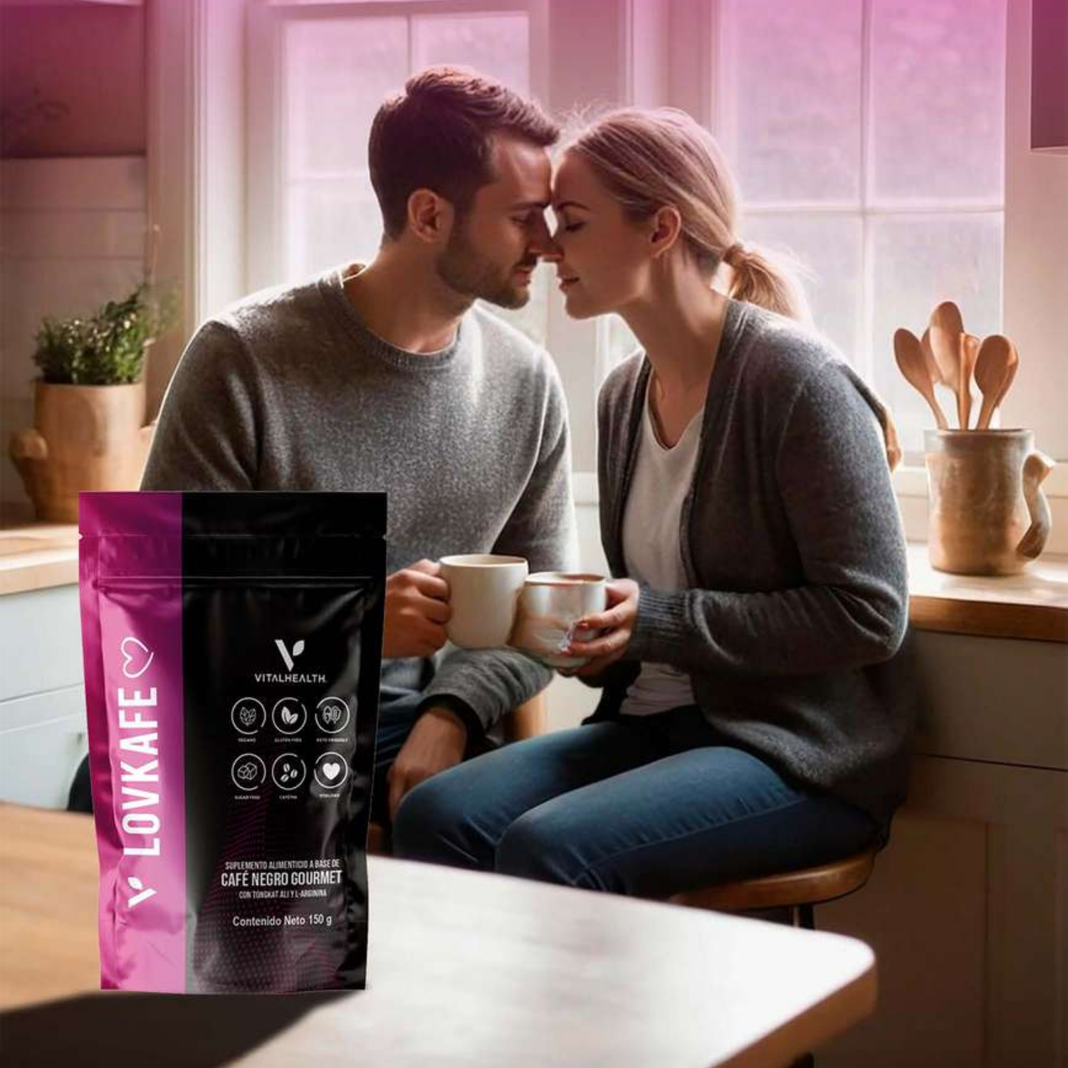 V-LoveKafe Vital Health Global - Café bien-être hormonal vitalité et équilibre pour femmes et hommes