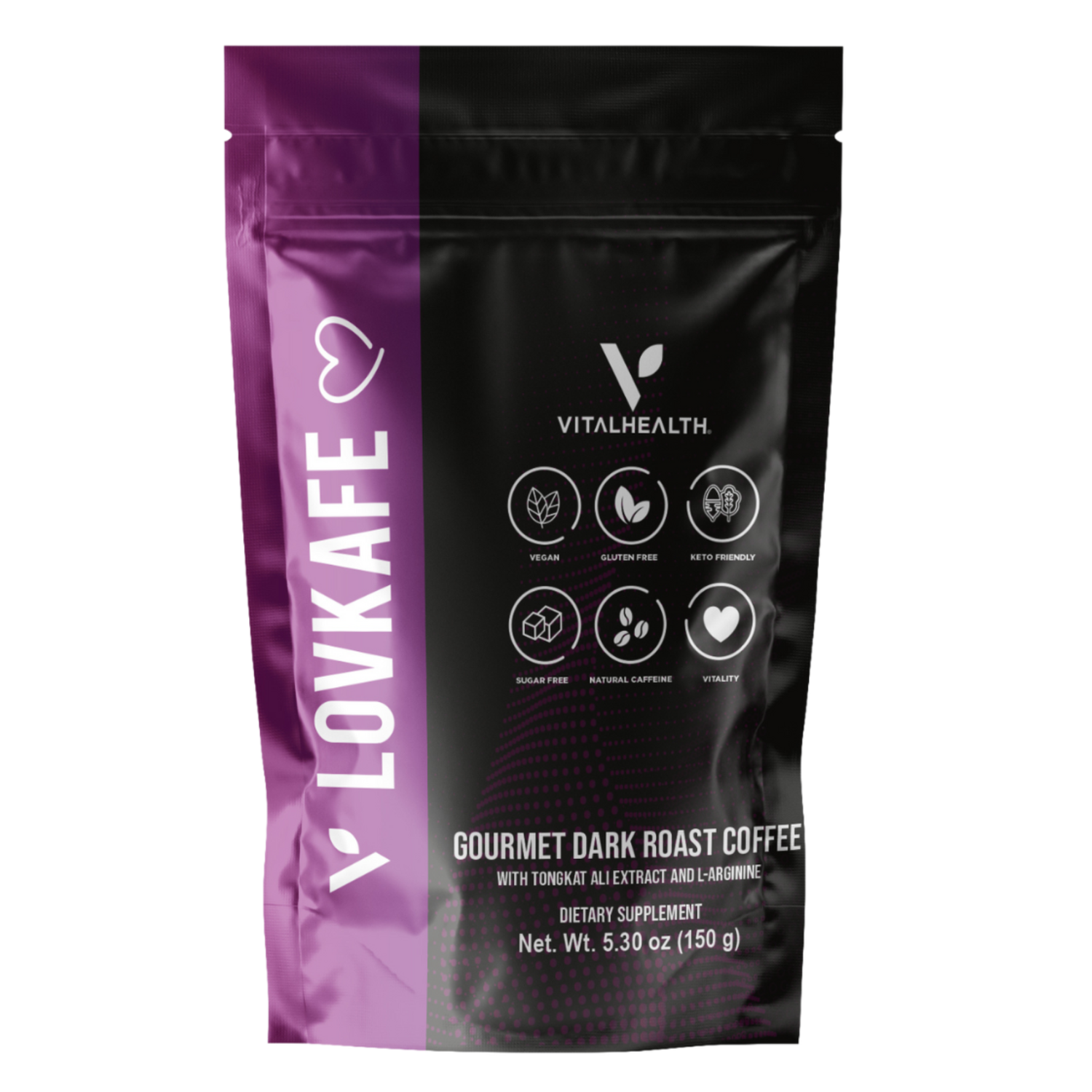 V-LoveKafe Vital Health Global - Café vitalité hormonale libido équilibre maca ashwagandha